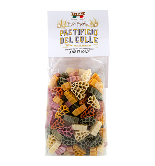 Weihnachtsbaum Hartweizengriess Gemüse